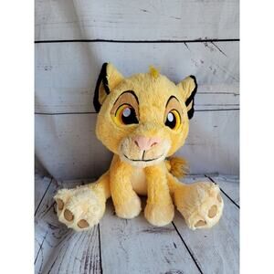Disney Simba Big Feet The Lion King 10" Plush Stuffed Animal Baby Simba